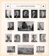 Geo. La Due, C. O. Swayze, James F. Rumer, Hill, Cornwall, Campbell, Otto F. Graff, Frank Dullam